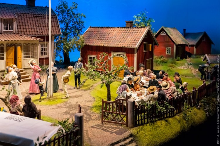 Швеция Стокгольм, музей Юнибакен