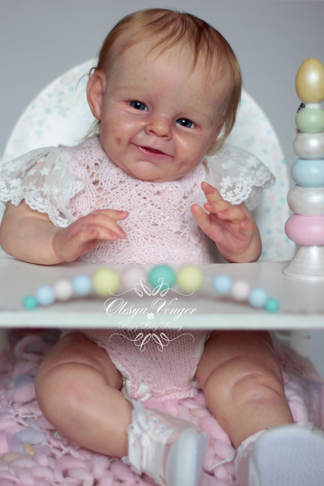 Прототип Shaya от скульптора Bonnie Sieben. Кукла реборн Олеси Венгер