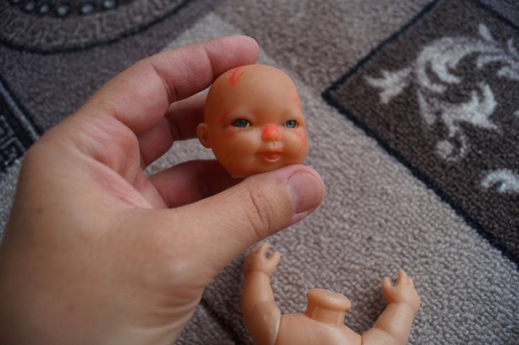 Продолжаю лечить куколок — Реставрация и преображение кукол: ремонт (фото 5)