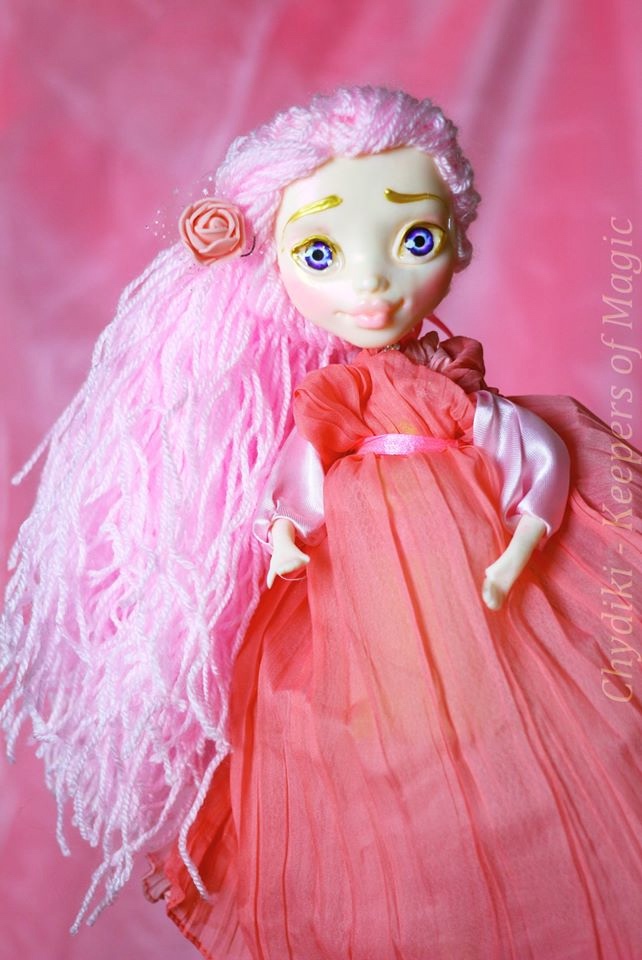 Chydiki - Fairy OOAK Art dolls, artist collectible fantasy clay toys - 6