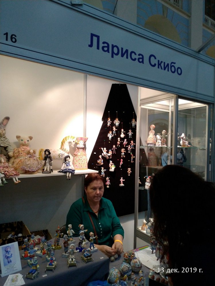 X Международная выставка "Искусство куклы" в Гостином дворе. Часть 2