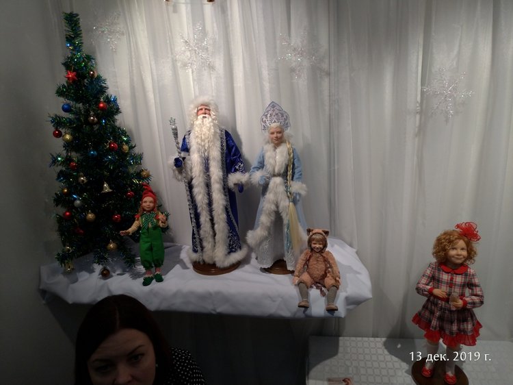 X Международная выставка "Искусство куклы" в Гостином дворе. Часть 2