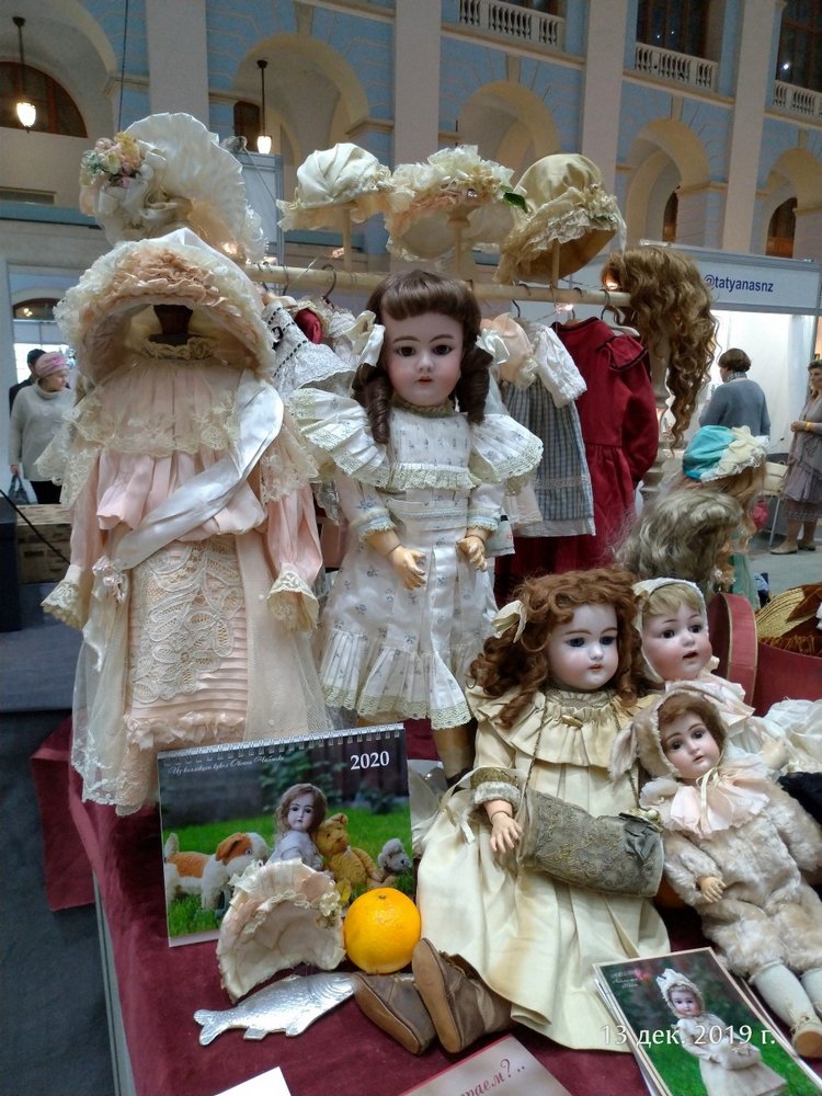 X Международная выставка "Искусство куклы" в Гостином дворе. Часть 1