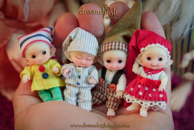 Скоро преордер на крошку Пока ростом 4,5 см от DreamHigh Studio