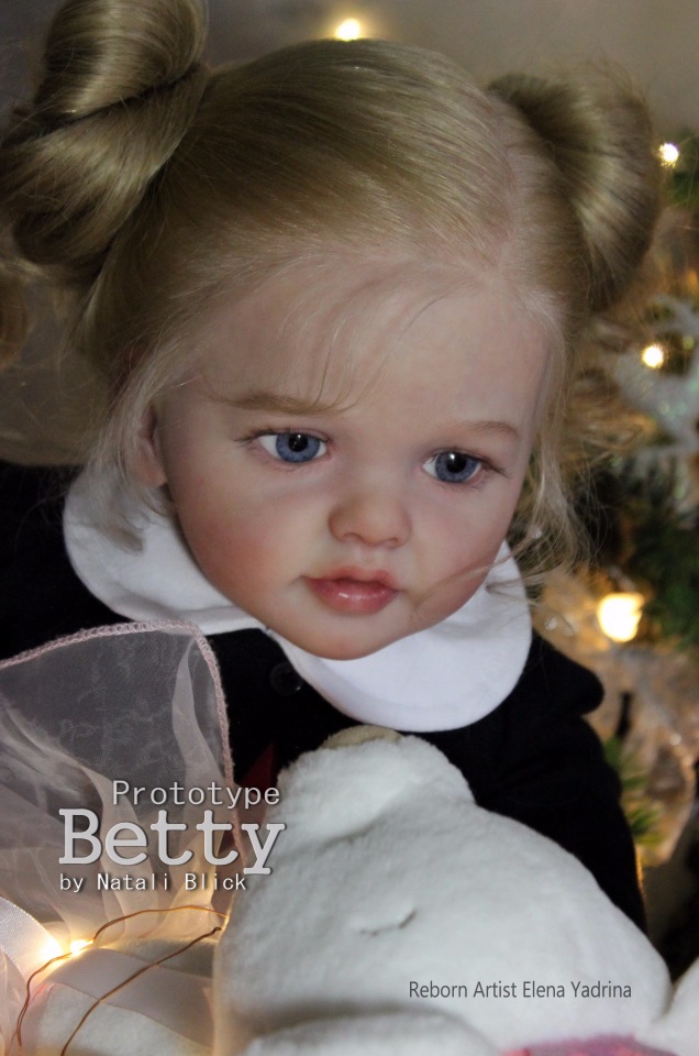 Прототип Betty от Natali Blick. Моя версия. Куклы реборн Елены Ядриной