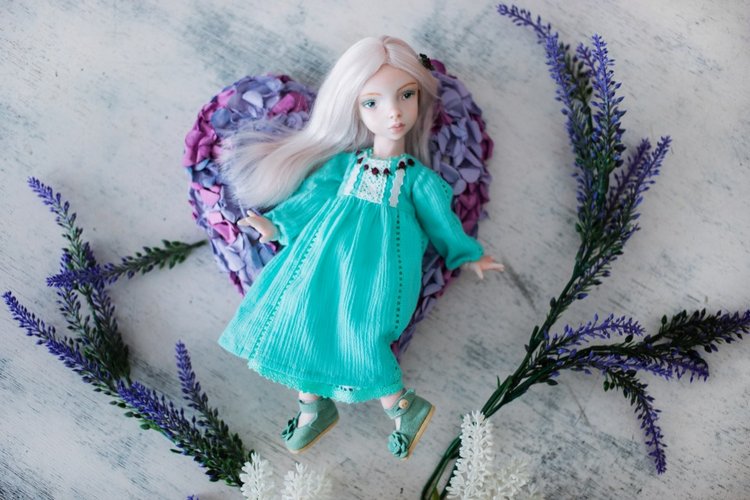 Марта и Амели - мои новые фарфоровые куклы