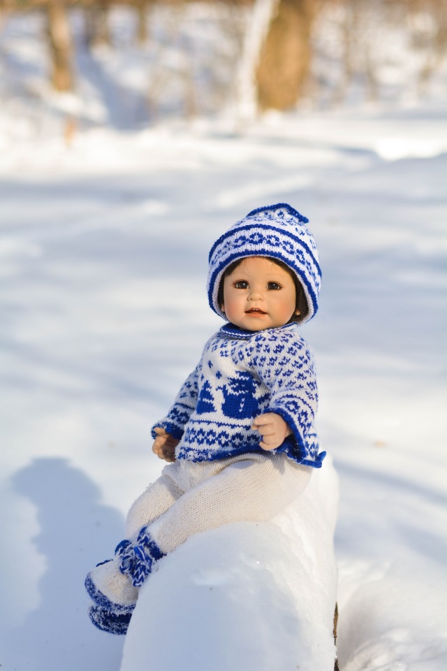 Ах ты зимушка, зимааа — Куклы Adora (Адора): коллекционные виниловые (фото 8)