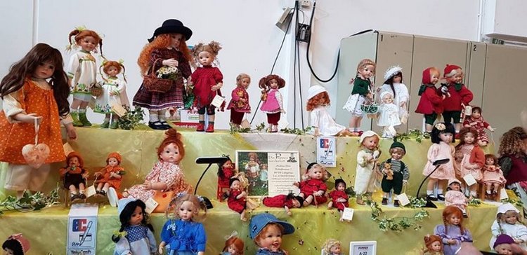 Выставка кукол и мишек в Мюнстере, Германия 28.04.2018-29.04.2018 год Часть первая