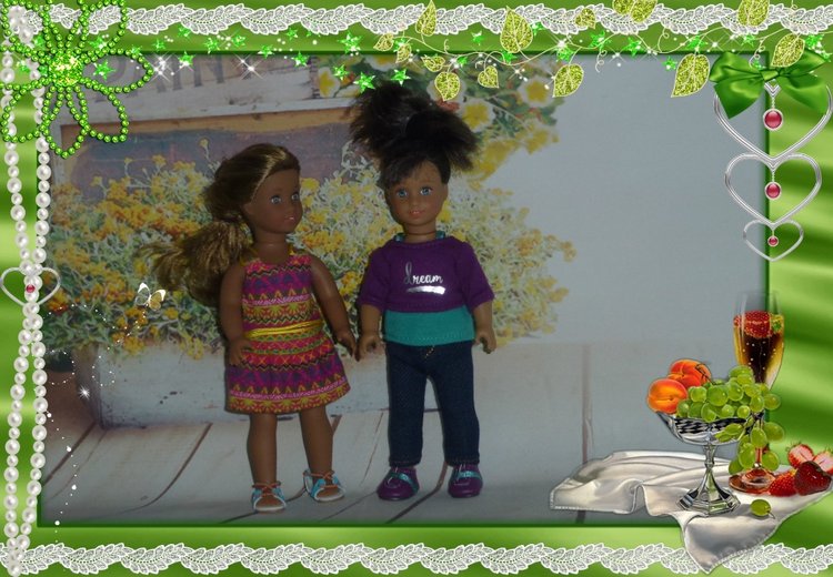 Моя прелестная куколка Лея от American Girl mini (фото 10)