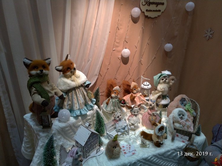 X Международная выставка "Искусство куклы" в Гостином дворе. Часть 2