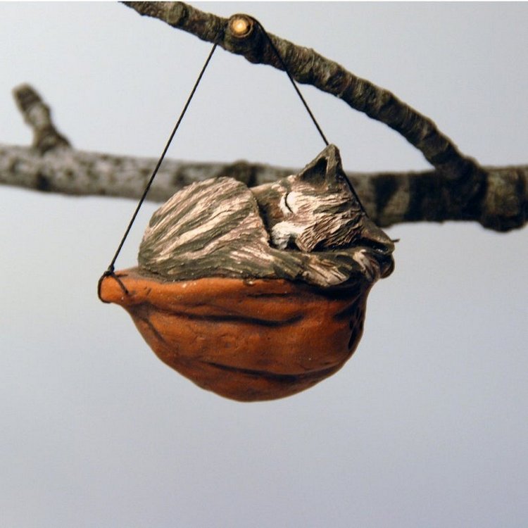 Snoozes (Rae Hull) - Авторские животные из глины