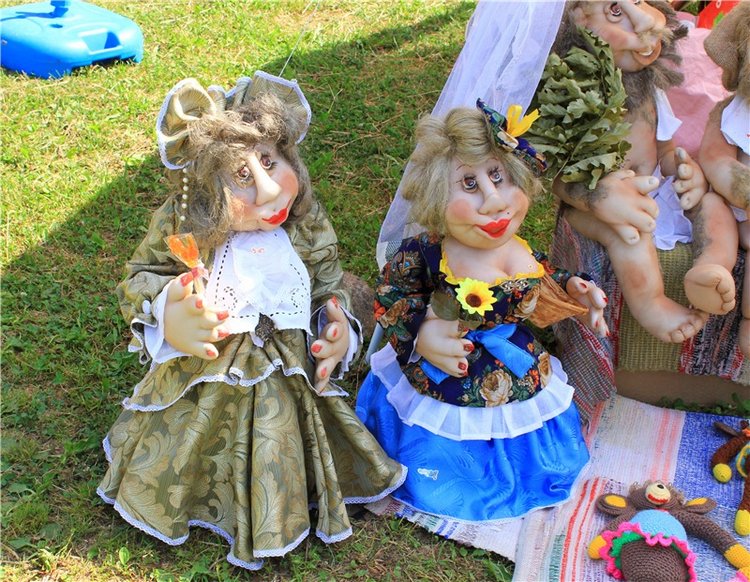 "Троицкие гуляния" в Василёво, 2019 год, заключительная часть. Архитектурно-этнографический музей под открытым небом Василёво