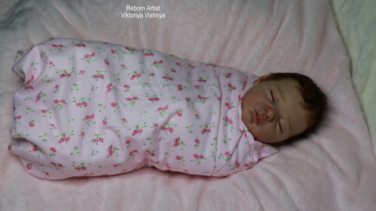 Гретточка... куколка реборн Виктории Вишни