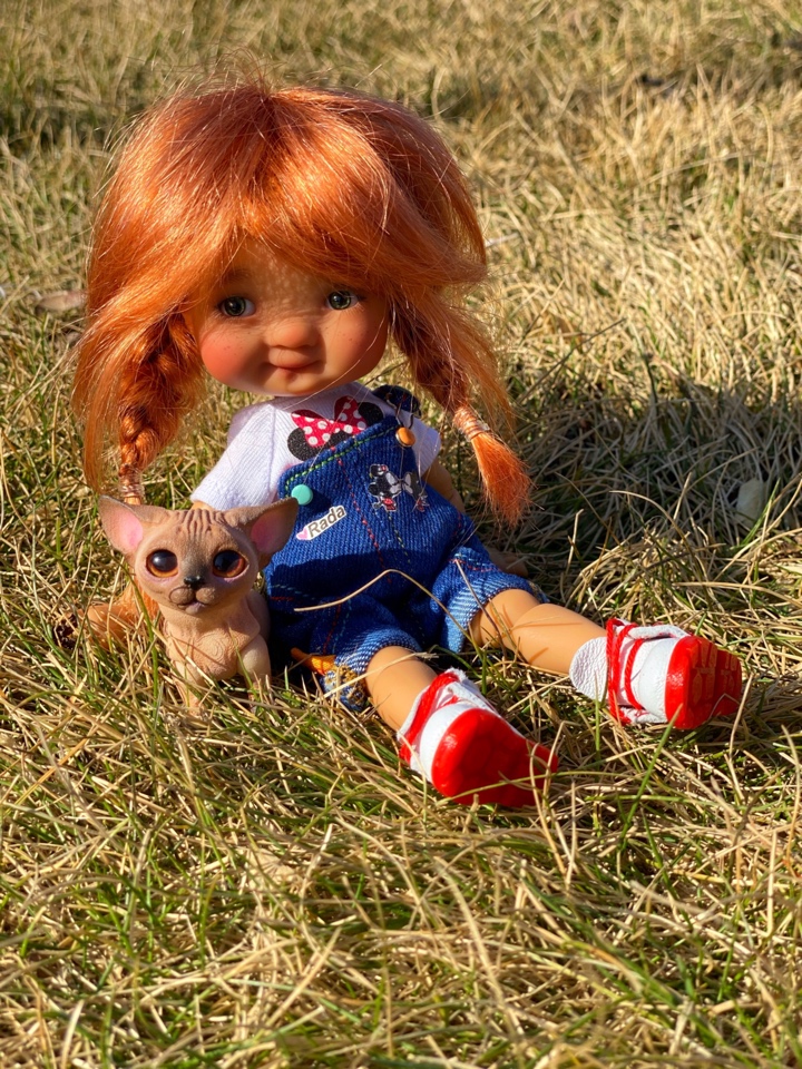 Стоят девчонки... стоят в сторонке. Meadow dolls (фото 5)