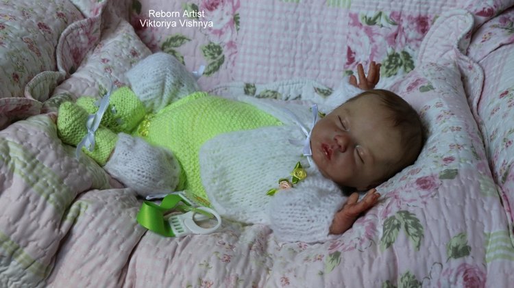 Далила... малышка реборн Виктории Вишни | Бэйбики Далила... малышка реборн Виктории Вишни