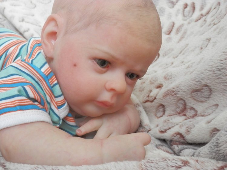 Мальчик Майчик .Кукла реборн Шутовой Анны (фото 7)