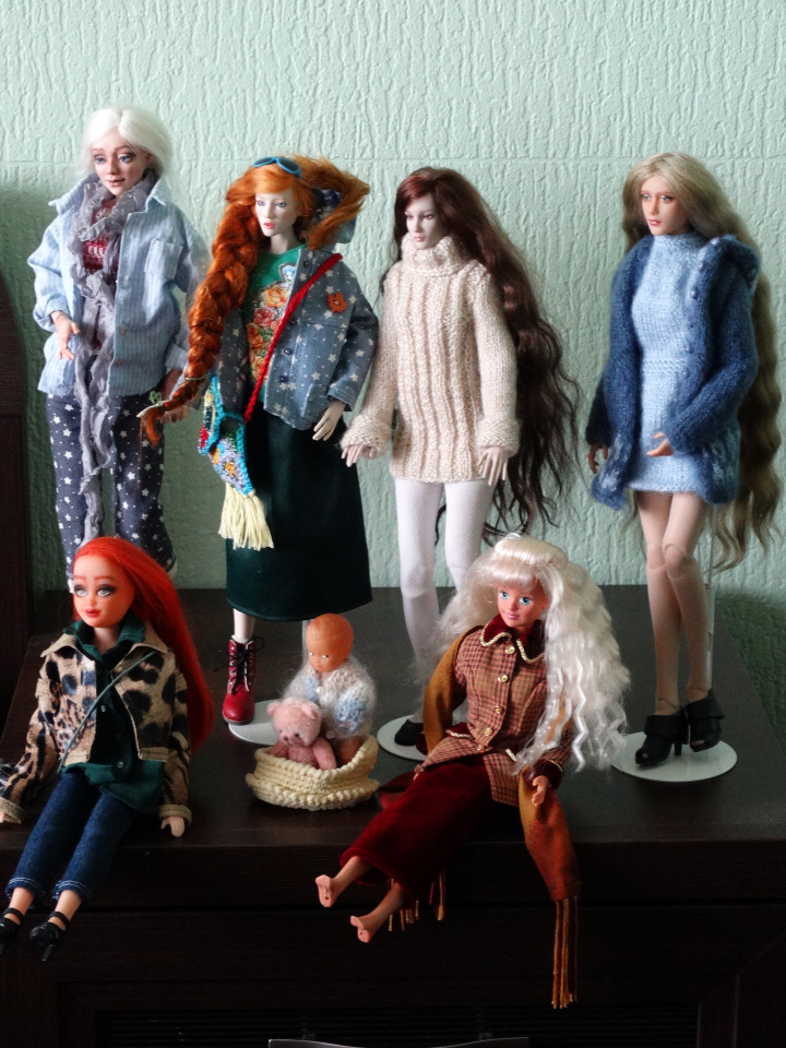 Очень маленькая кукло-встреча. Или ода бумажным куклам