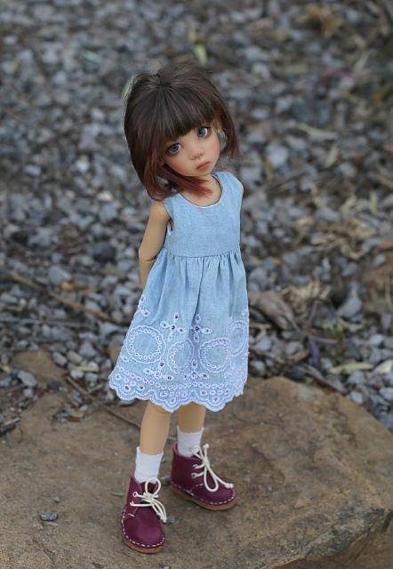 Мини Мисси, мини Ленни и мини Мэй от Kaye Wiggs