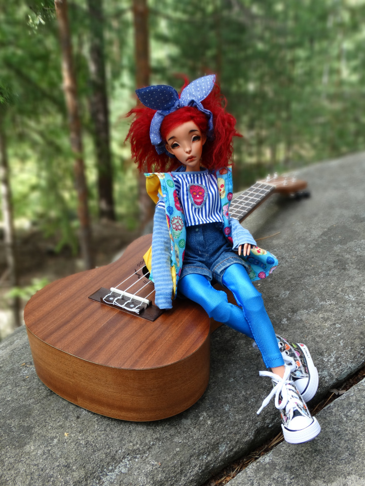 Каменный остров. Поездка с БЖД куколкой от Лиликэт