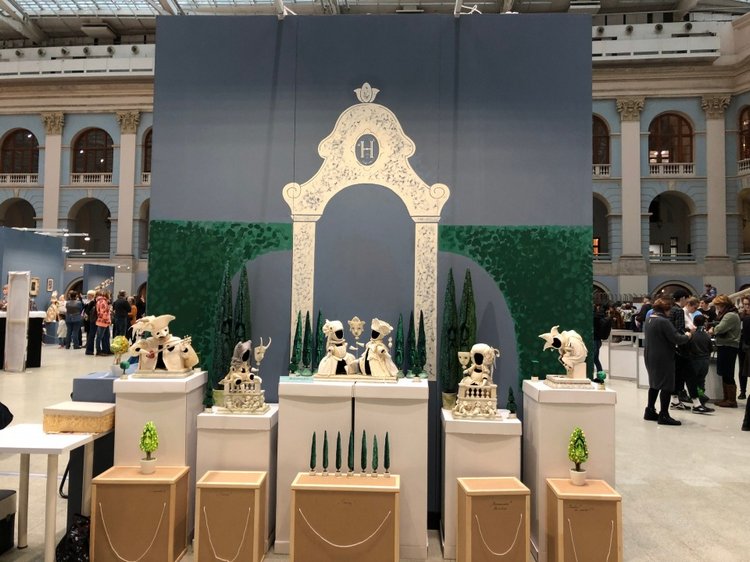 Искусство куклы. Гостиный двор декабрь 2018 - мой фотоотчет (фото 3)