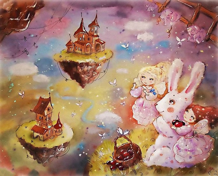 Волшебные иллюстрации — Интересное обо всем: поздравления