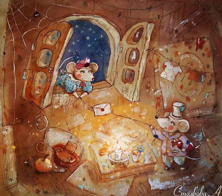 Волшебные иллюстрации — Интересное обо всем: поздравления (фото 8)