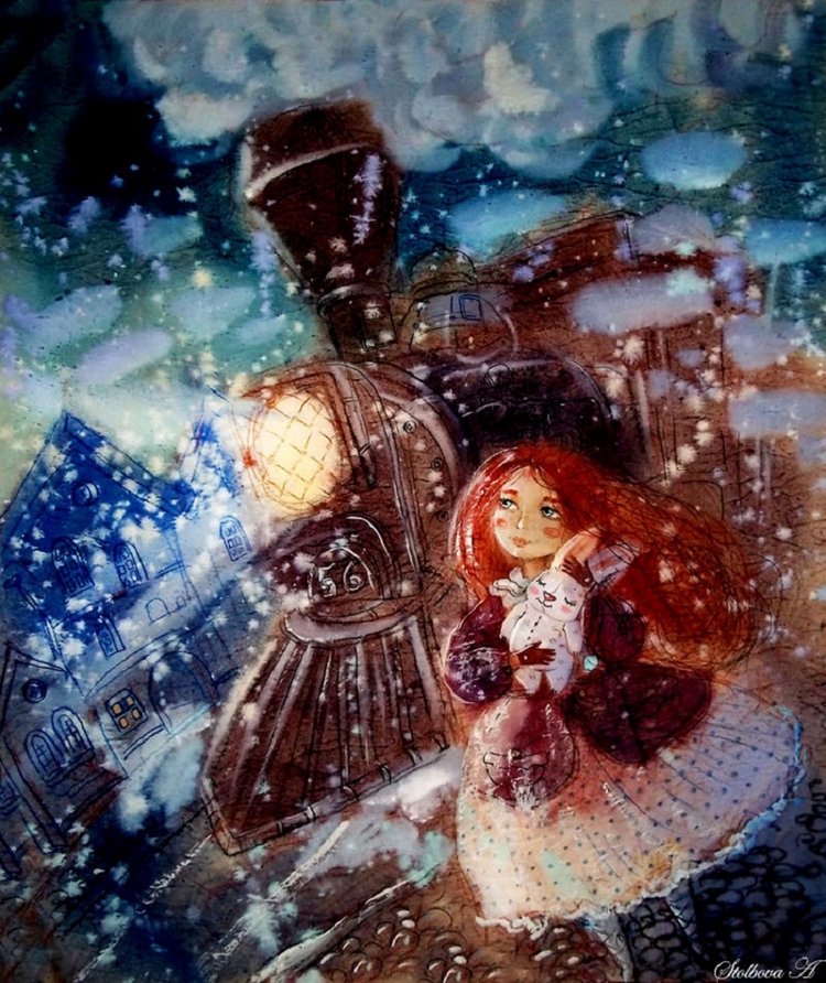 Волшебные иллюстрации — Интересное обо всем: поздравления