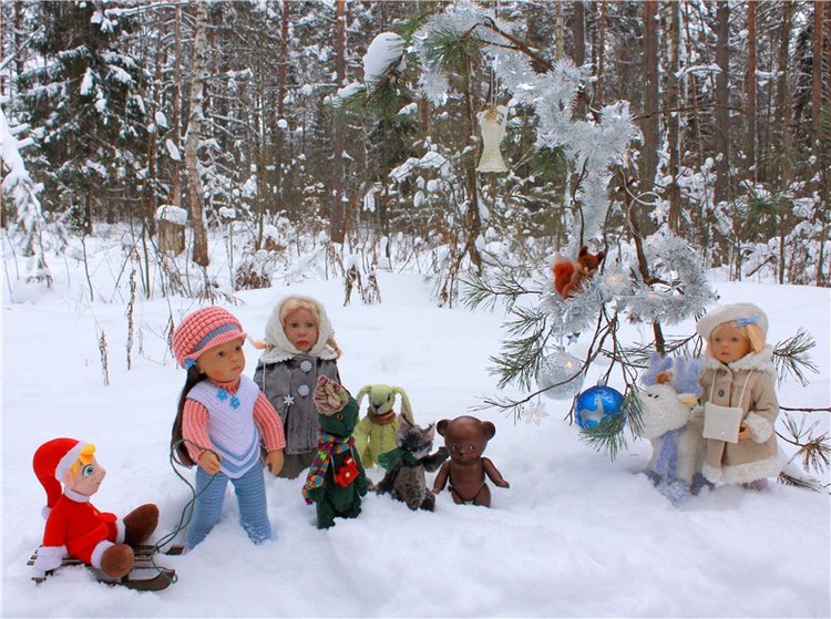 Рождественские гуляния, часть первая. Zwergnase Mischa