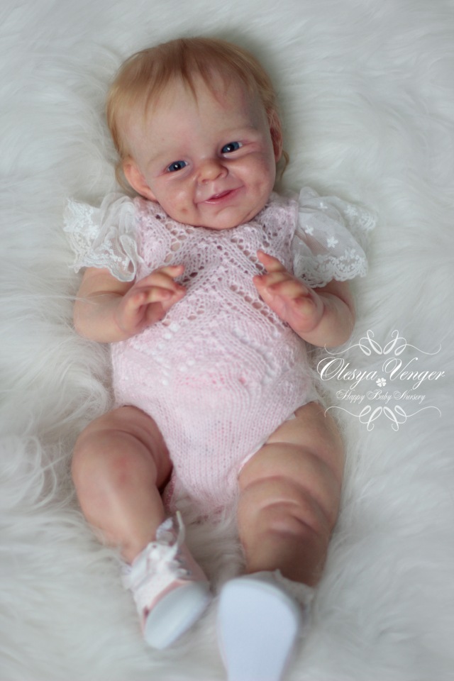 Прототип Shaya от скульптора Bonnie Sieben. Кукла реборн Олеси Венгер