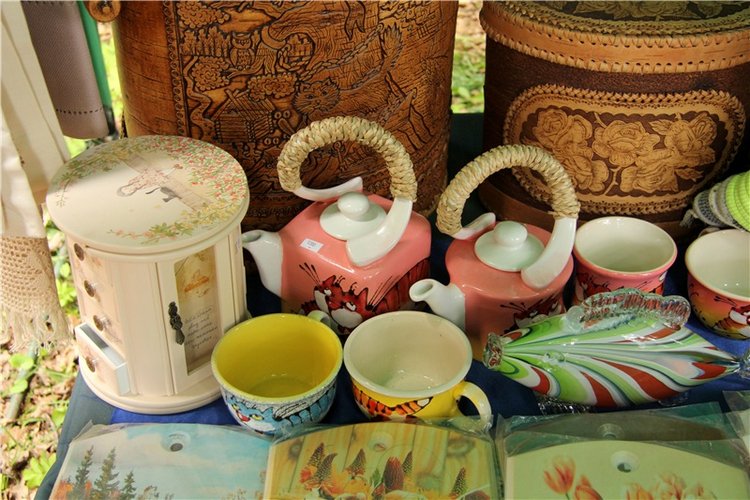 "Троицкие гуляния" в Василёво, 2017 год, продолжение. Архитектурно-этнографический музей под открытым небом "Василёво"