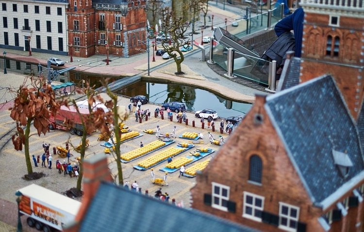 Парк миниатюр Madurodam Голландия