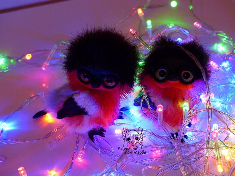 Снегири и новогоднее настроение