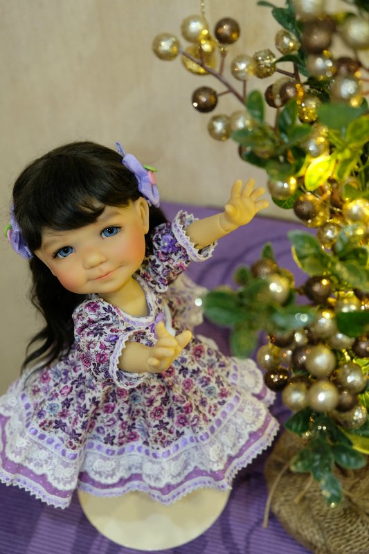 Полинка (Бейли от Meadow Dolls) поздравляет с Новым Годом (фото 4)