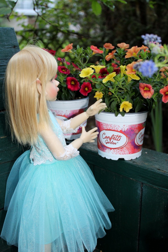 Талисса в весеннем саду — Куклы Kaye Wiggs (Кайе Виггс): авторские BJD (БЖД)