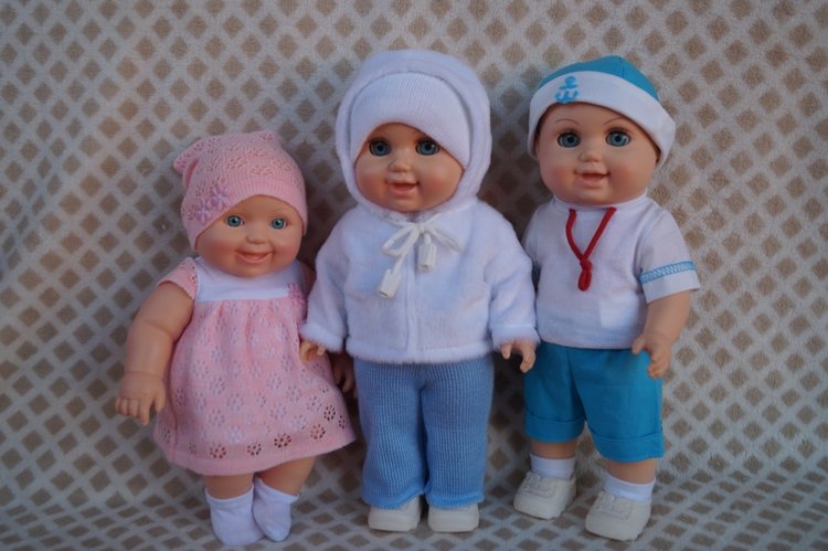 Малыши и малышки. Фабрика Весна. Куклы и пупсы начала 2000-х. Часть тринадцатая