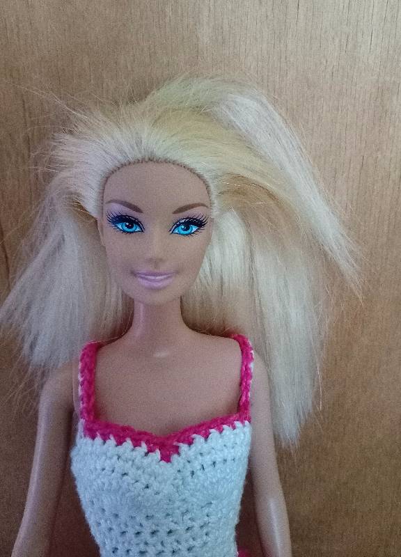 Как избавить куклу от разномастных пятен