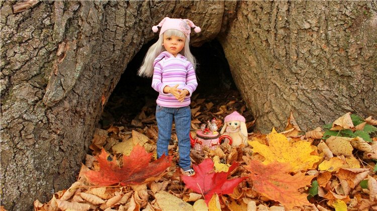 Золотая Осень в Берново с Имани. Mini Imani от Kaye Wiggs