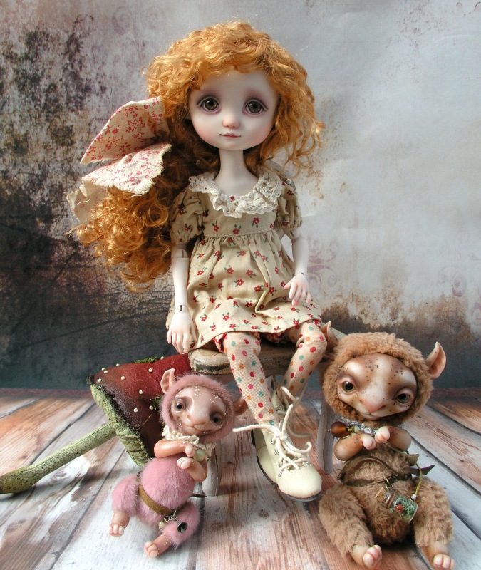 Невероятные зверики Ани Дьяконовой Bake Neko