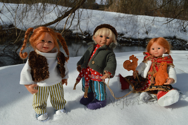 Зима не спешит уходить... Вихтели Rosemarie Anna Muller (фото 5)