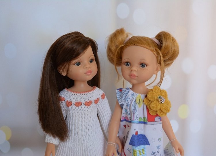 Испанские куклы (моя небольшая коллекция Paola Reina) часть 6 новенькие (фото 7)