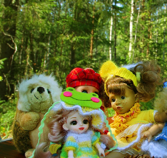 Дядюшка Фокус - Покус и куклята отдыхают на природе (фото 10)