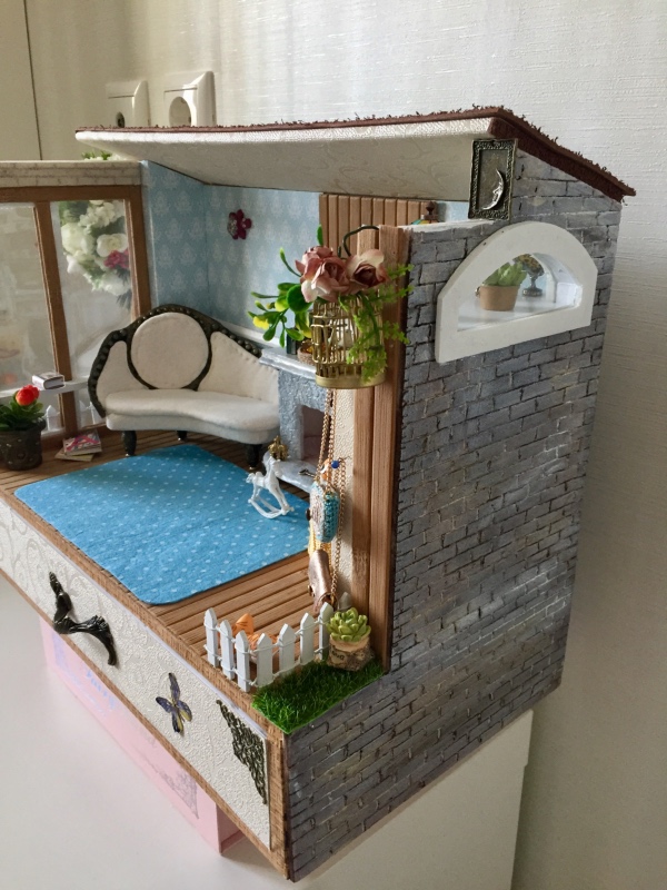 Дом швеи-вязальщицы — Румбоксы и кукольные интерьеры: фото