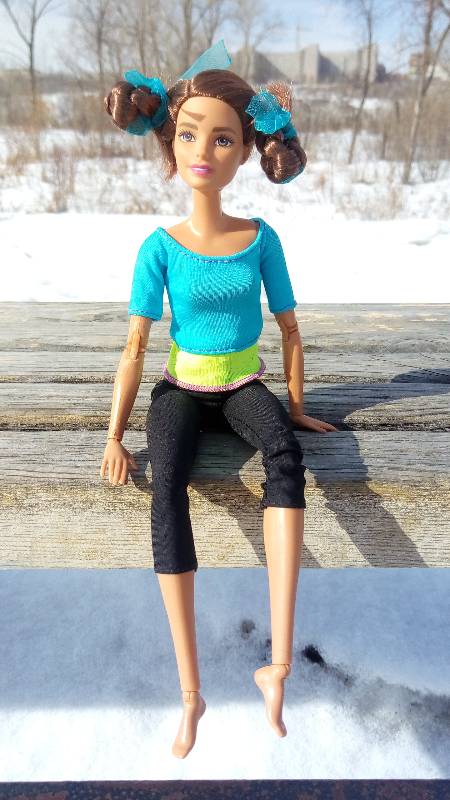 Барби-йога, здоровый образ жизни (фото 9)