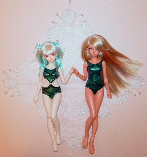 Мои сестренки-русалочки | Бэйбики Мои сестренки-русалочки — Куклы Fairyland (ФэйриЛэнд): BJD (БЖД) (фото 3)
