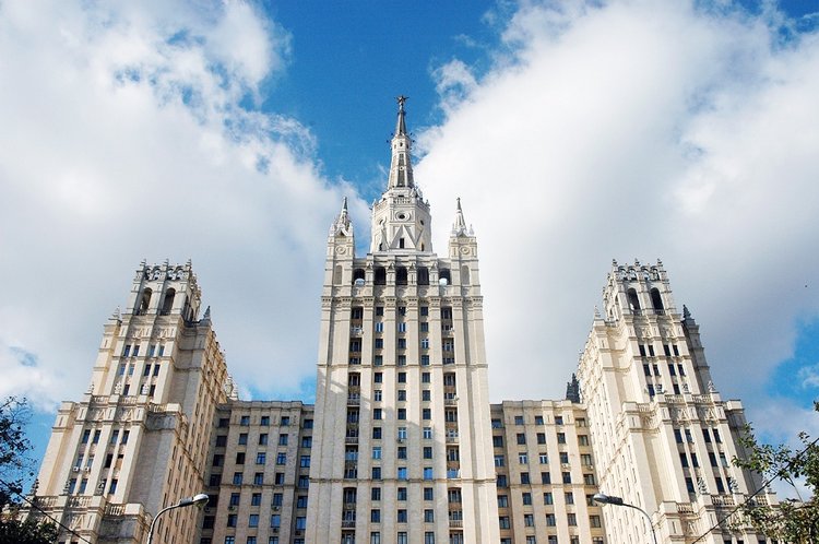 Москва. Небоскрёбы Семь сестёр