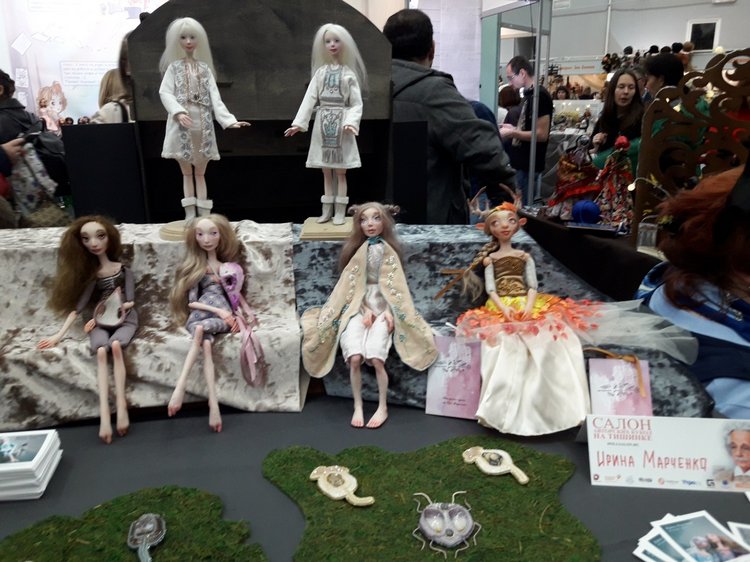 XV Международный Салон Авторских кукол на Тишинке моими глазами. Часть III, завершающая