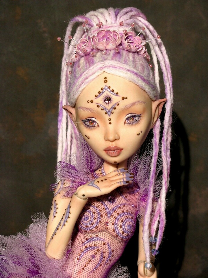 Кукла Ольги Фальковой — Домашние фото авторских кукол: личные коллекции