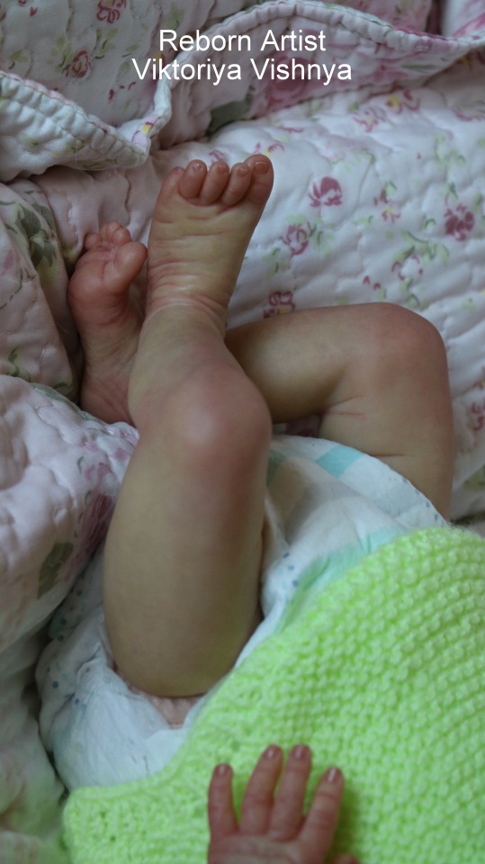 Далила... малышка реборн Виктории Вишни | Бэйбики Далила... малышка реборн Виктории Вишни