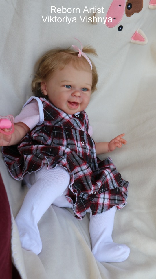 Мейзи... куколка реборн Виктории Вишни