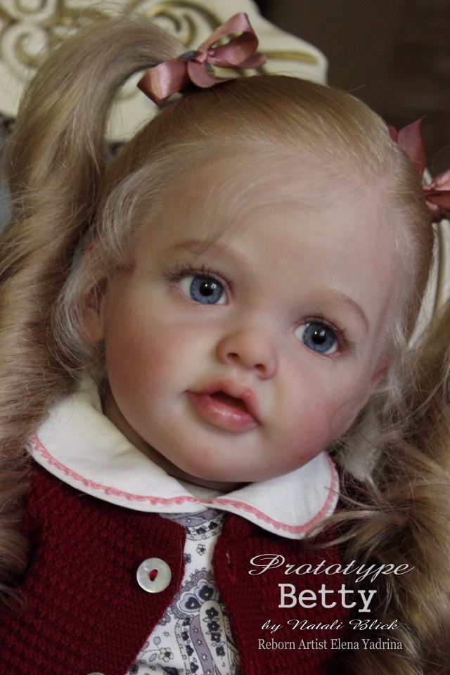 Прототип Betty от Natali Blick. Моя версия. Куклы реборн Елены Ядриной
